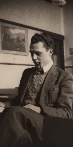 Piet van Gent in zijn klaslokaal